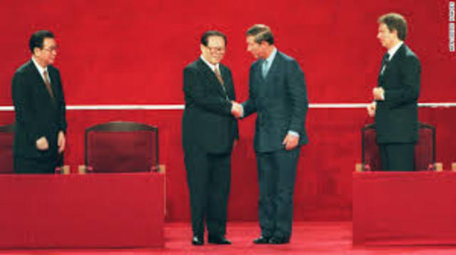 Transfer of British Hong Kong to China