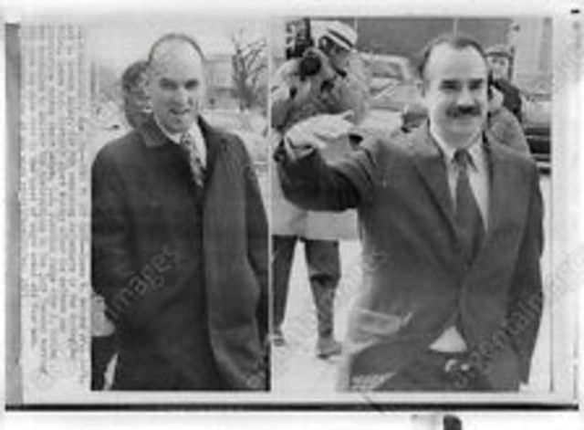 Two former Nixon officials are convicted of conspiracy