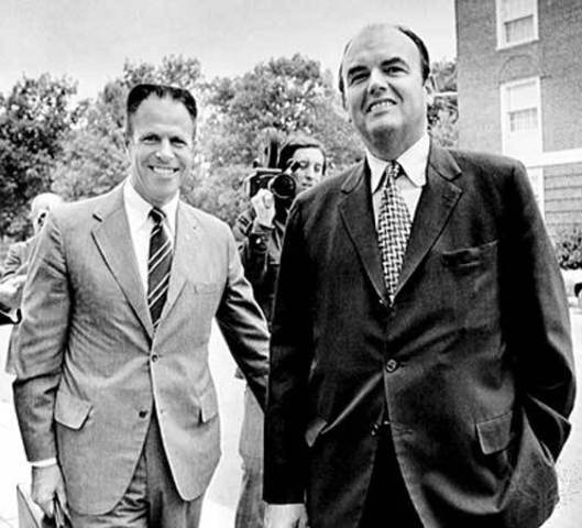 Haldeman and Ehrlichman resign