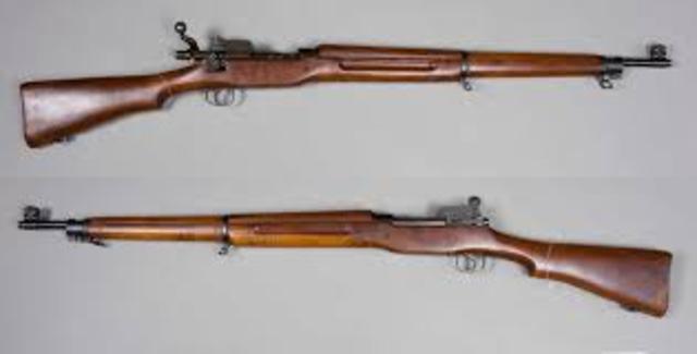 M1917 Enfield Rifle World War 2