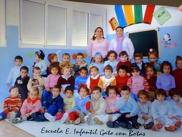 En el primer año  de guarderia.