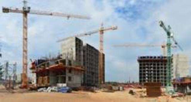 Строительство 8-го жилого микрорайона