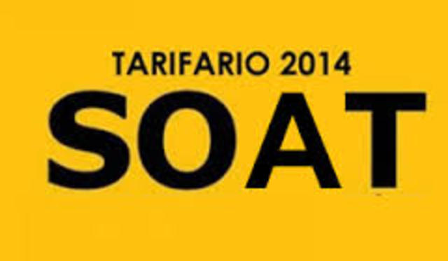 Manual Tarifario SOAT ( DECRETO 2423 )
