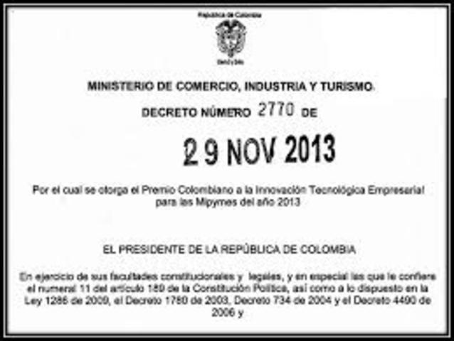 decreto 2770