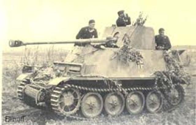 The Germans launch a massive tank offensive near Kursk in the Soviet Union. The Soviets blunt the attack within a week and begin an offensive initiative of their own.