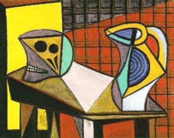 Bodegón con calavera de buey de Pablo Picasso
