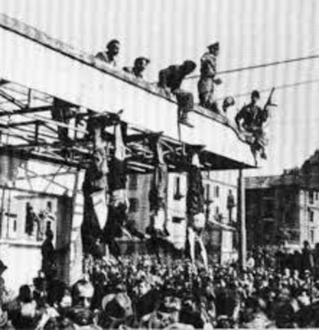 Overthrow Of Mussolini