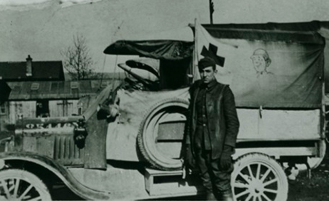 Walt Joins Red Cross