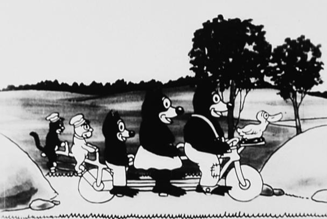 Walt Makes Laugh-O-Grams Cartoons