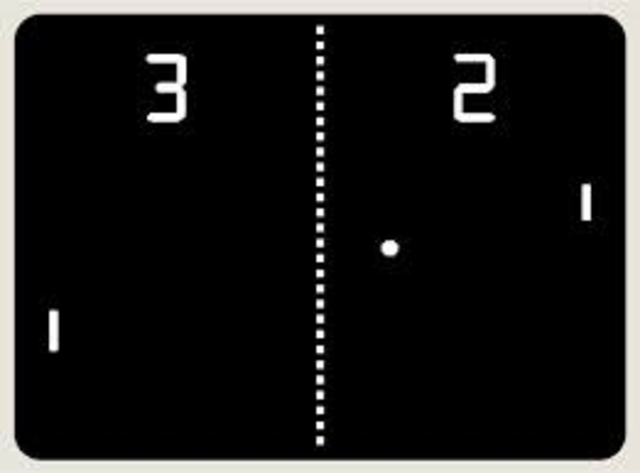 Pong was created.