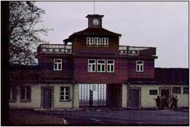 Buchenwald is open, becoming the largest concentration camp