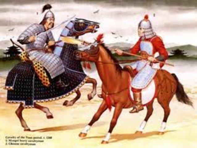 drove Mongals out of China