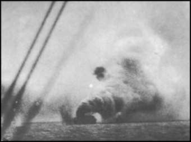 German battleship Scharnhorst is sunk by british