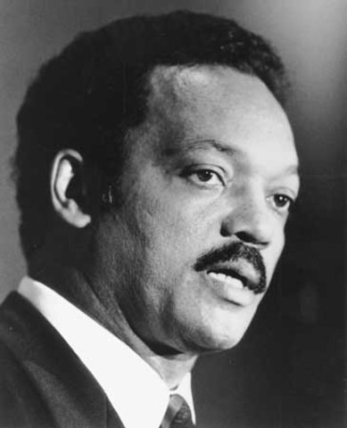 Jesse Jackson runs for President