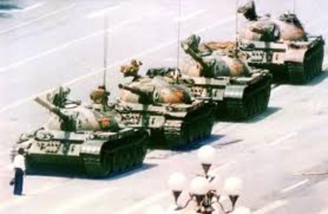 China Protests for Democracy