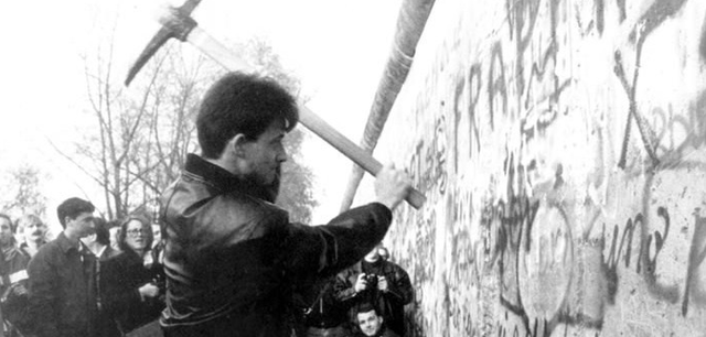 Berlin Wall is Demolished