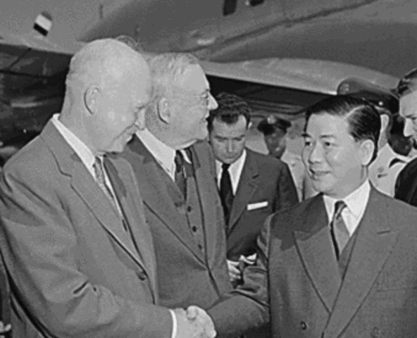 Ngo Dinh Diem leads Southern Vietnam