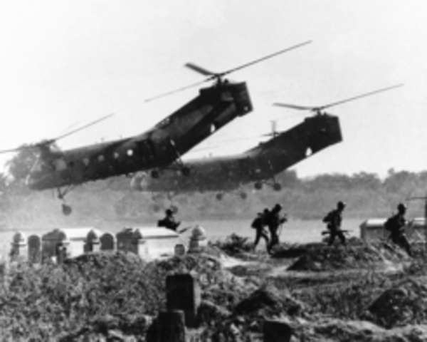 South Vietnam Commando attack