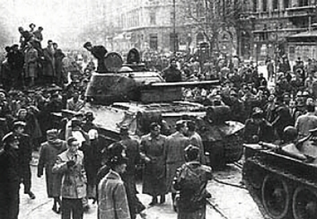 End of Hungarian Revolution by Red Army