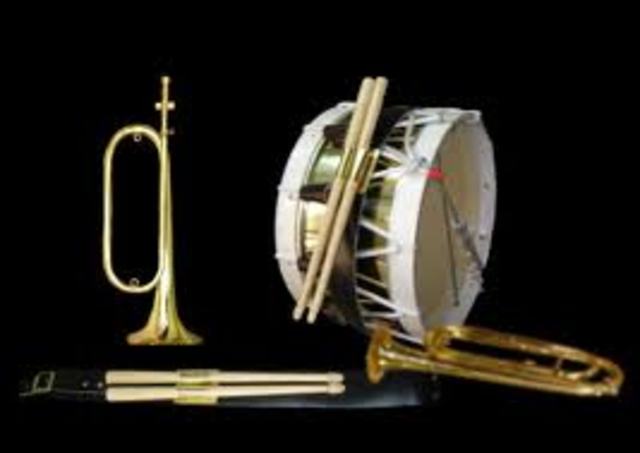 Cambio de nivel en Banda de Guerra a Cadete Primero