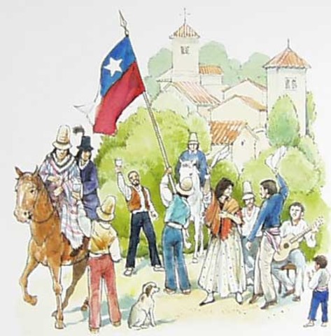 Chile Declares Independence