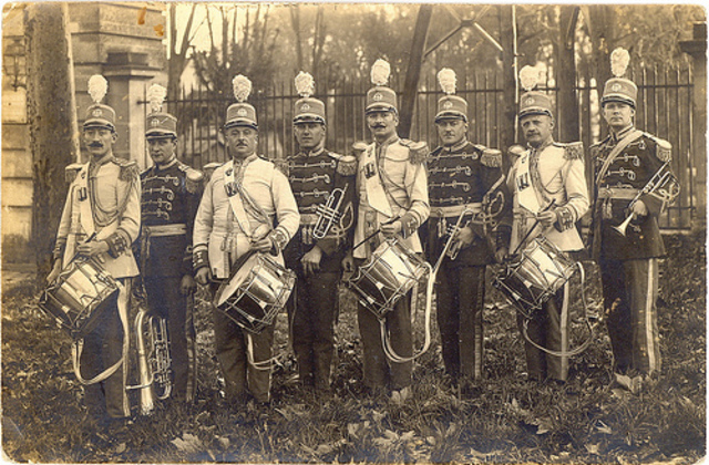 Austria-Hungary and Serbia.