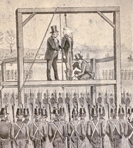 Brown is hanged