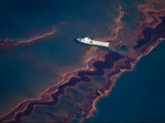 2nd largest oil spill