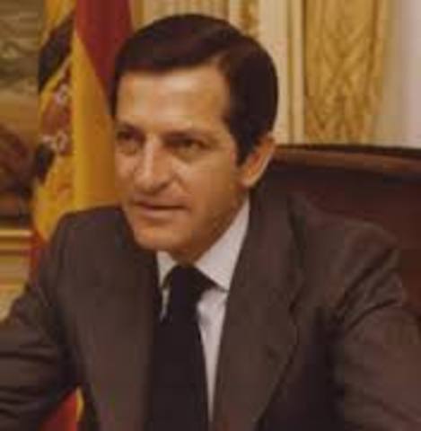 Adolfo Suarez Primer presidente de la Democracia