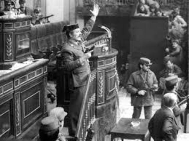 Intento de Golpe de Estado del Coronel Antonio Tejero