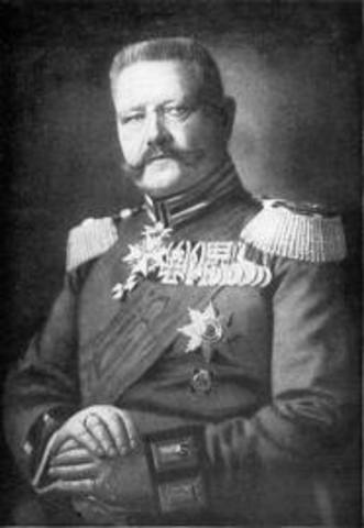 Paul von Hindenburg