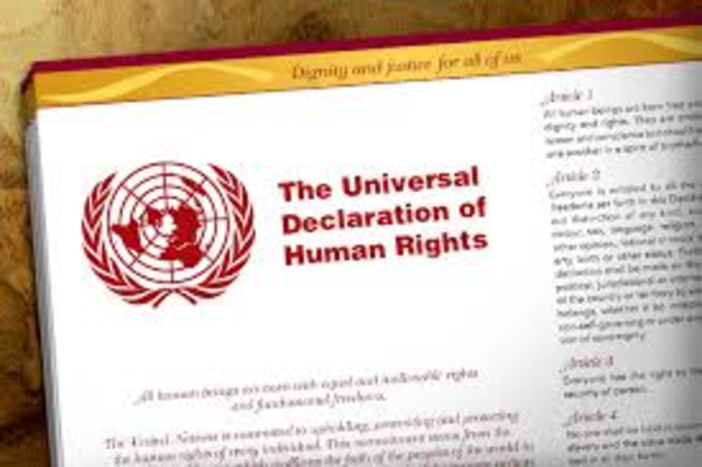 U.N. Declaration of human rights 1948