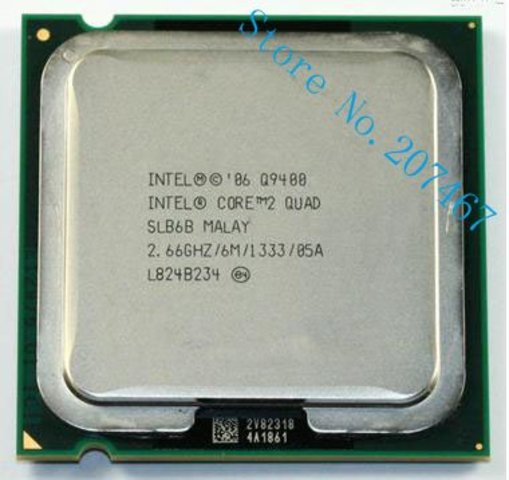 Intel Core 2 Quad Velocidad inicial del reloj: 2.66 GHzBus de datos: 64 bits