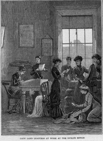 Ladies’ Land League founded.