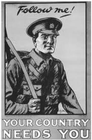 World War One Begin
