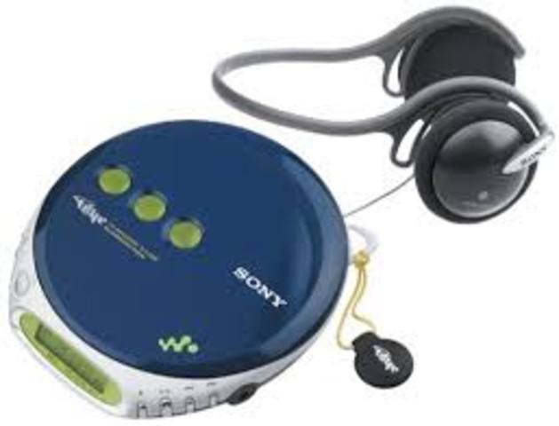 The first Sony CD Walkman was released