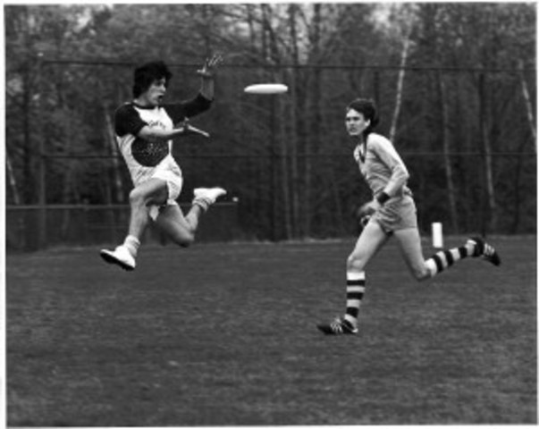 First Ultimate Frisbee Game