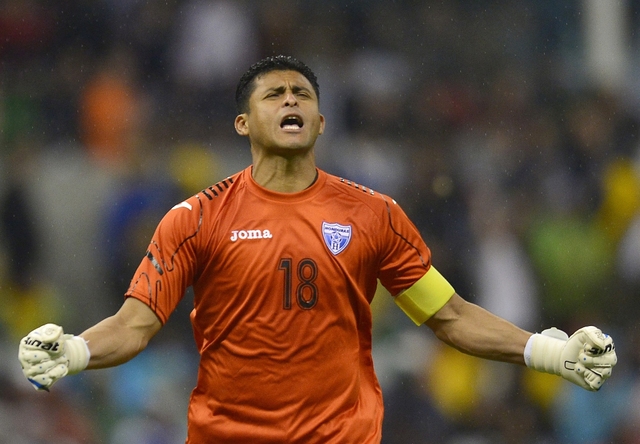 Noel Valladares, portero de la Bicolor.