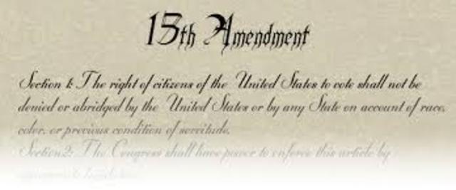 15th Amendment added