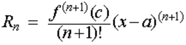 Taylor Polynomials, Series, & Remainders
