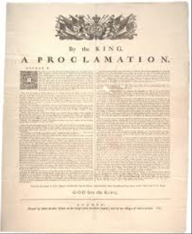 Proclamation of 1763
