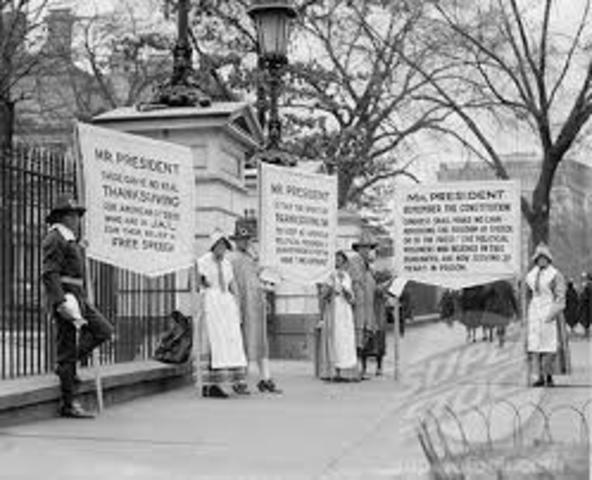 Espionage and Sedition acts passed by Congress