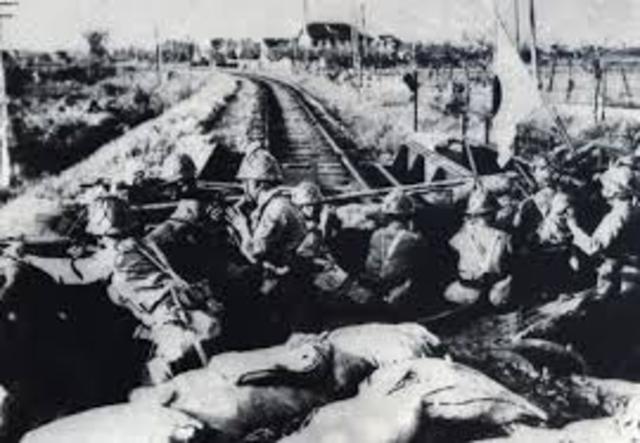 Japan invades Northern China