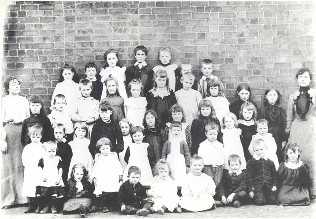 seeing himself as a child at school!!