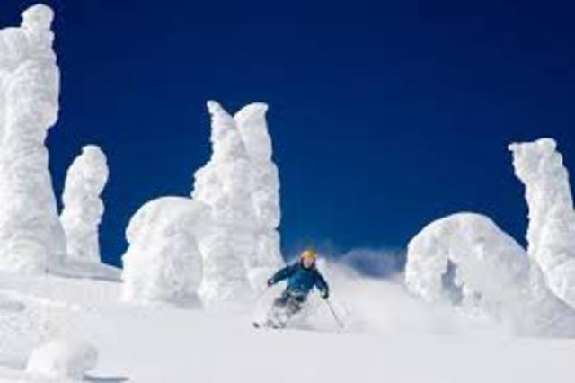 Skiing in Montana