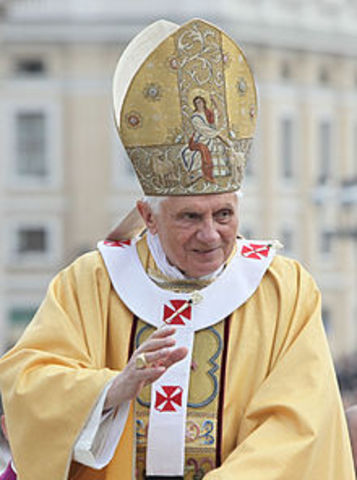 Fue electo el Papa Benedicto XVI