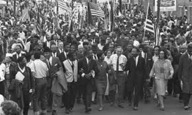 March from Selma to Montgomery for voting rights