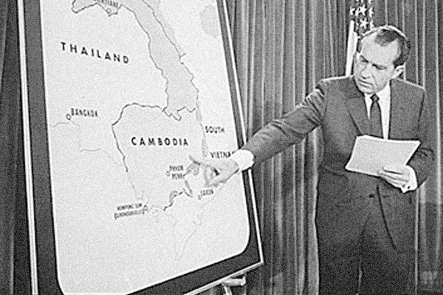 President Nixon extends Vietnam War