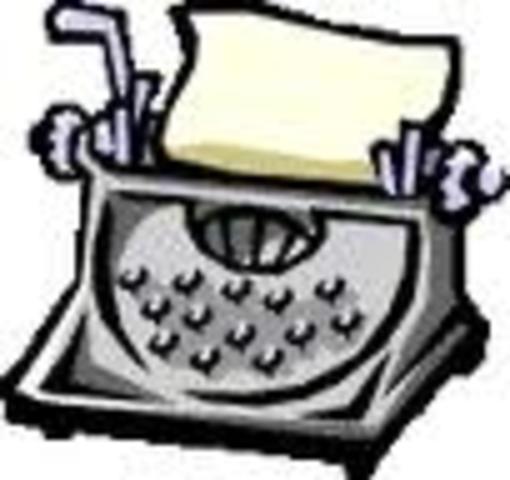 LA MAQUINA DE ESCRIBIR