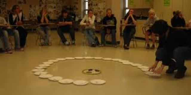 Cole goes to justice circle.